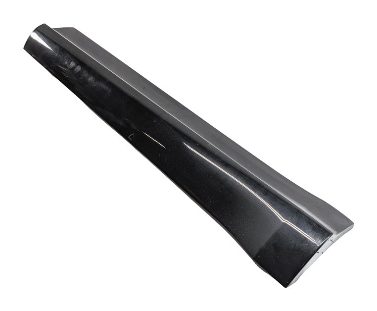 13-17 AUDI Q5 (B8 8R) REAR LEFT DOOR EXTERIOR LOWER MOULDING RUNNER TRIM (Black)