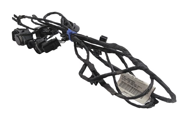 Thumbnail 2: 2014 AUDI Q5 (B8 8R) FRONT PARK ASSIST PDC DISTANCE CONTROL SENSOR SET/4 (Black)