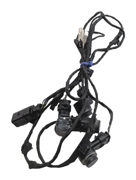 Thumbnail 3: 2014 AUDI Q5 (B8 8R) FRONT PARK ASSIST PDC DISTANCE CONTROL SENSOR SET/4 (Black)