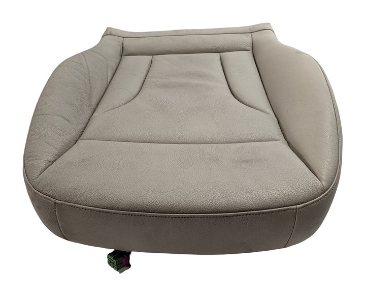 Thumbnail 2: 14 AUDI Q5 B8 8R FRONT RIGHT PASSENGER LOWER MEMORY HEATED SEAT CUSHION (Beige)