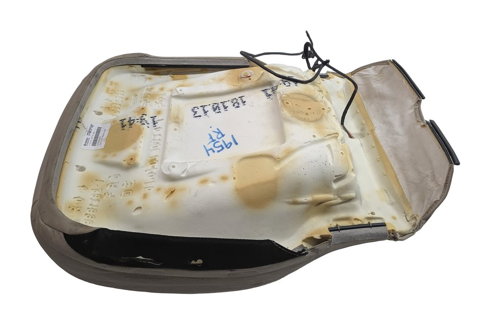 Thumbnail 5: 14 AUDI Q5 B8 8R FRONT RIGHT PASSENGER LOWER MEMORY HEATED SEAT CUSHION (Beige)