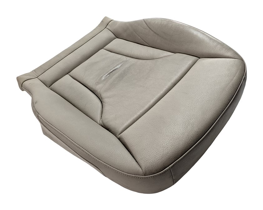14 AUDI Q5 B8 8R FRONT LEFT DRIVER LOWER MEMORY HEATED SEAT CUSHION (Beige)