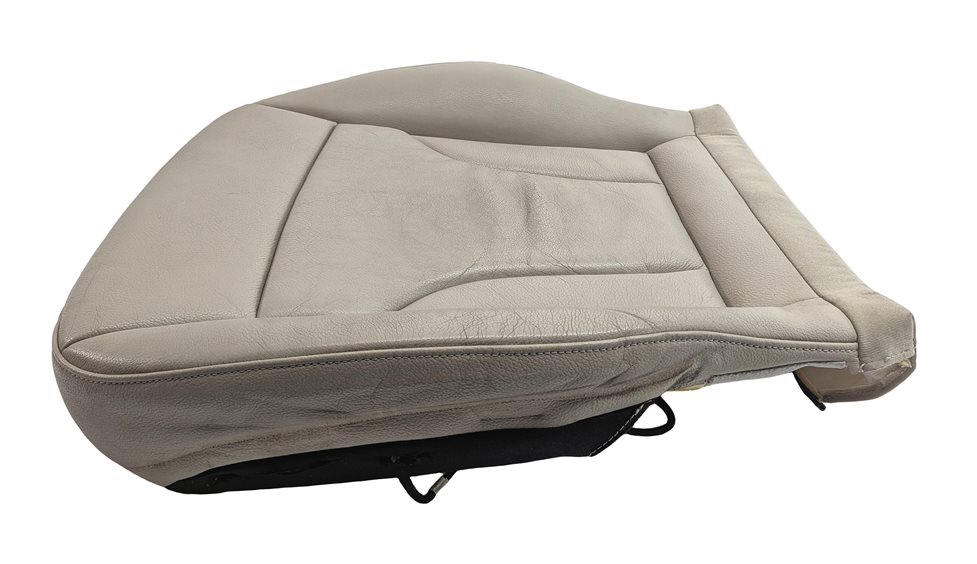 Thumbnail 3: 14 AUDI Q5 B8 8R FRONT LEFT DRIVER LOWER MEMORY HEATED SEAT CUSHION (Beige)