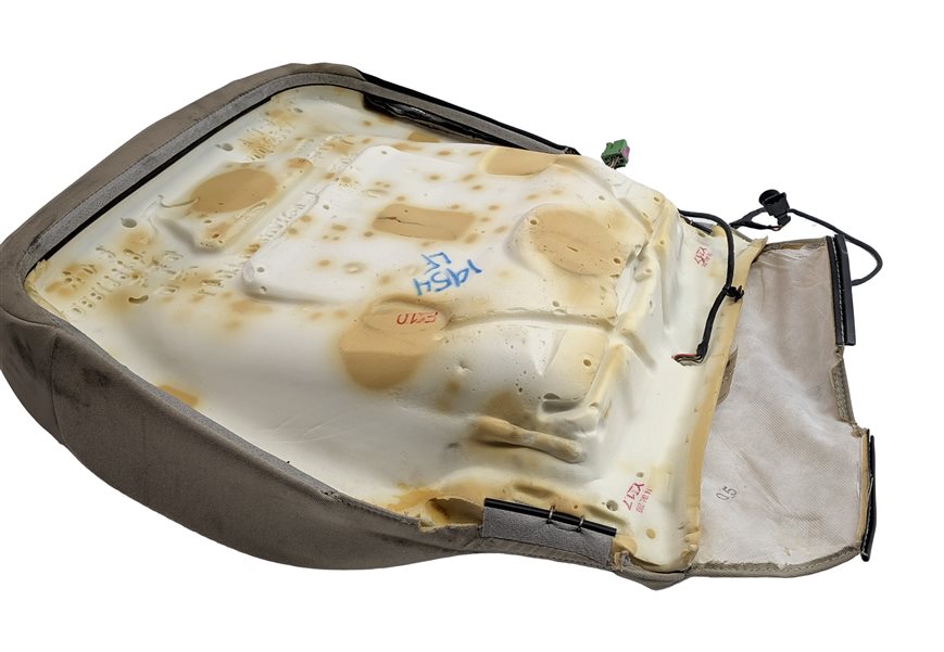 Thumbnail 5: 14 AUDI Q5 B8 8R FRONT LEFT DRIVER LOWER MEMORY HEATED SEAT CUSHION (Beige)