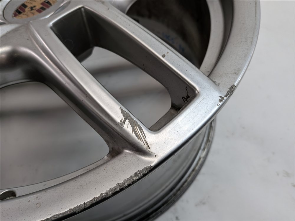 Thumbnail 7: 2011-2018 PORSCHE CAYENNE (958) 19x8.5 ALUMINUM ALLOY 5 DOUBLE SPOKE WHEEL RIM