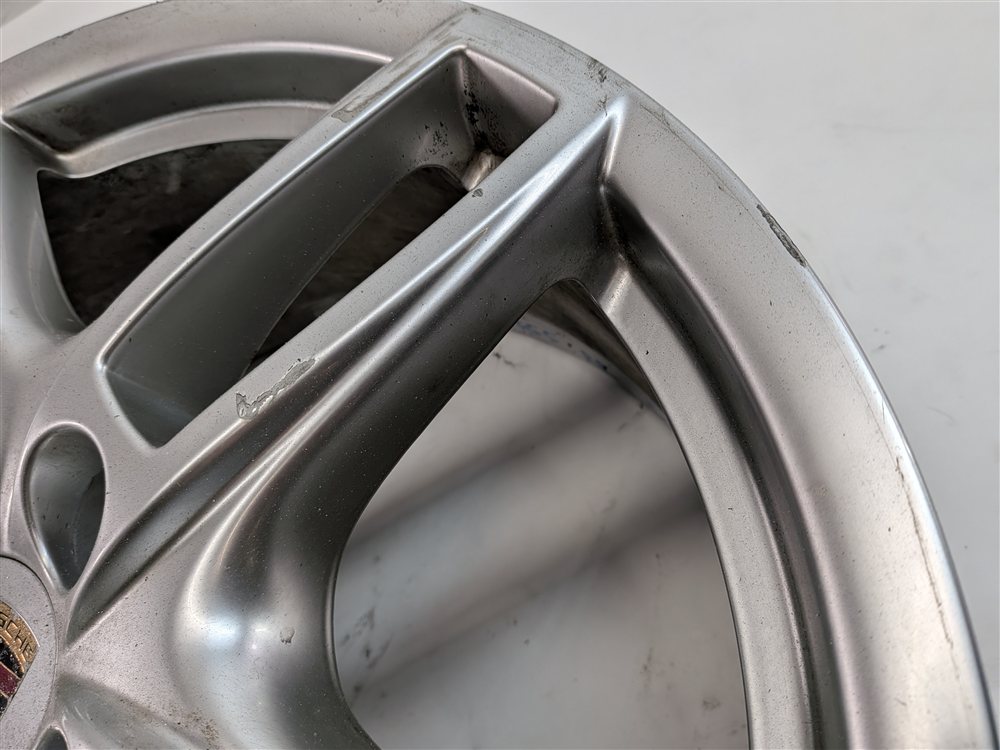 Thumbnail 8: 2011-2018 PORSCHE CAYENNE (958) 19x8.5 ALUMINUM ALLOY 5 DOUBLE SPOKE WHEEL RIM