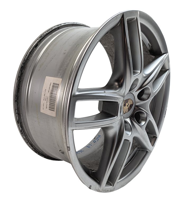2011-2018 PORSCHE CAYENNE (958) 19x8.5 ALUMINUM ALLOY 5 DOUBLE SPOKE WHEEL RIM