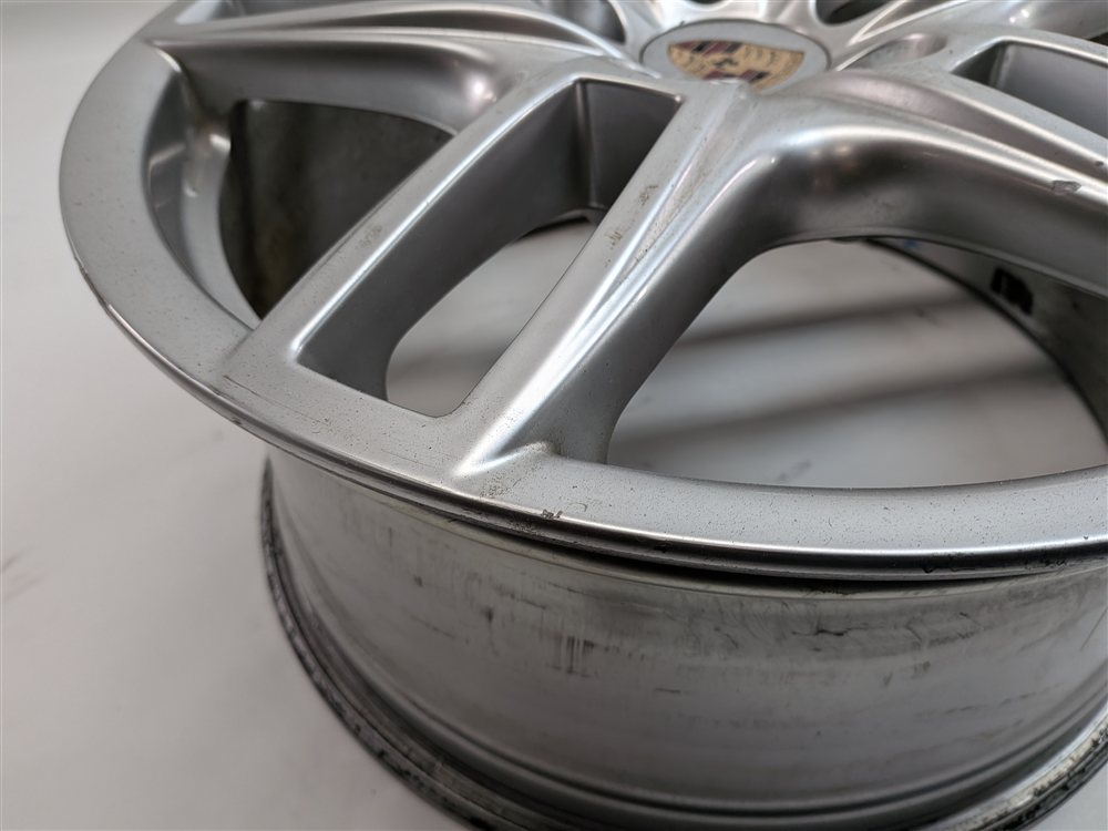 Thumbnail 13: 2011-2018 PORSCHE CAYENNE (958) 19x8.5 ALUMINUM ALLOY 5 DOUBLE SPOKE WHEEL RIM