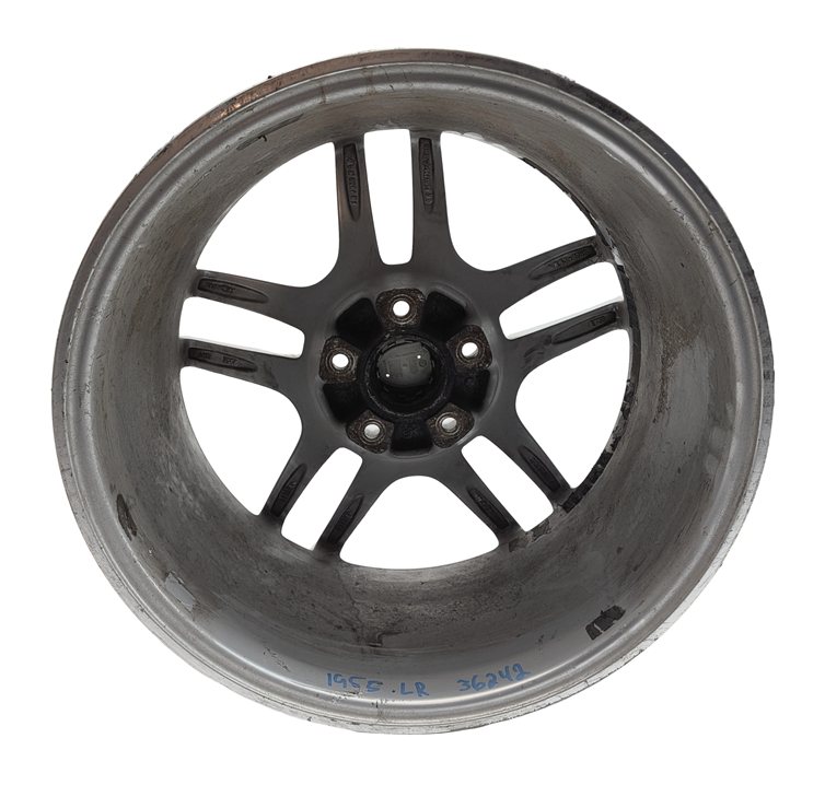 Thumbnail 3: 2011-2018 PORSCHE CAYENNE (958) 19x8.5 ALUMINUM ALLOY 5 DOUBLE SPOKE WHEEL RIM