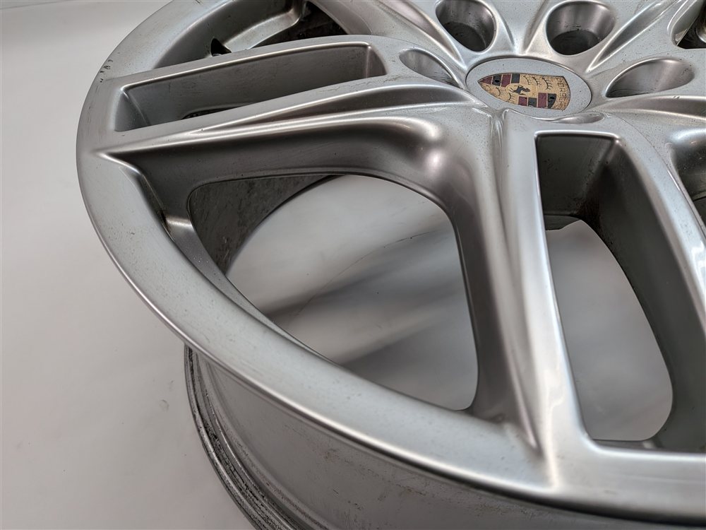 Thumbnail 12: 2011-2018 PORSCHE CAYENNE (958) 19x8.5 ALUMINUM ALLOY 5 DOUBLE SPOKE WHEEL RIM
