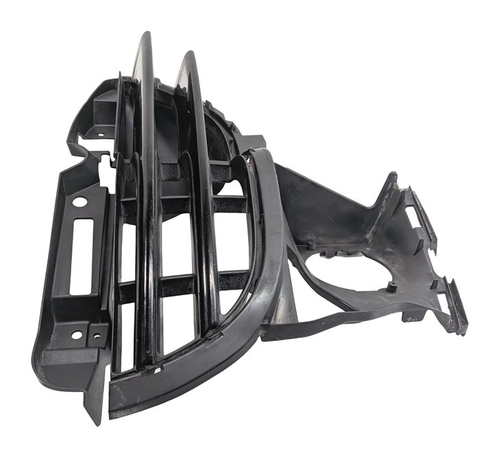 Thumbnail 3: 11-14 PORSCHE CAYENNE S 958 RIGHT FRONT PASSENGER BUMPER GRILLE TRIM (Black)