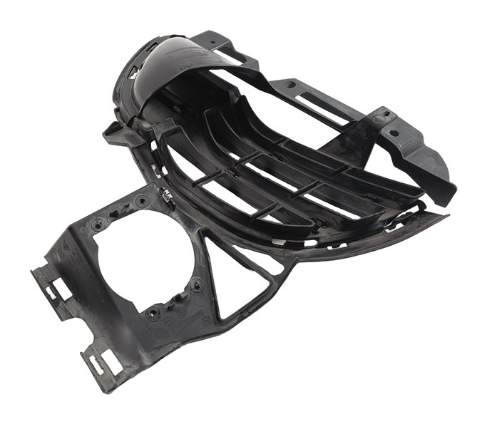 Thumbnail 5: 11-14 PORSCHE CAYENNE S 958 RIGHT FRONT PASSENGER BUMPER GRILLE TRIM (Black)