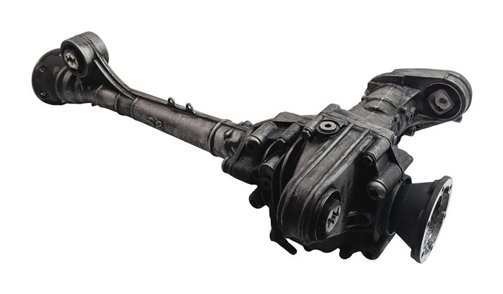 Thumbnail 3: 11-18 PORSCHE CAYENNE (958) 3.0L FRONT DIFFERENTIAL GEAR CARRIER w/ OUTPUT SHAFT
