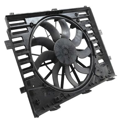 Thumbnail 1: 2011-2018 PORSCHE CAYENNE (958) 3.0L DIESEL & 4.8L ENGINE RADIATOR COOLING FAN