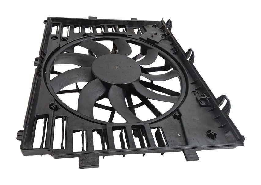 Thumbnail 3: 2011-2018 PORSCHE CAYENNE (958) 3.0L DIESEL & 4.8L ENGINE RADIATOR COOLING FAN