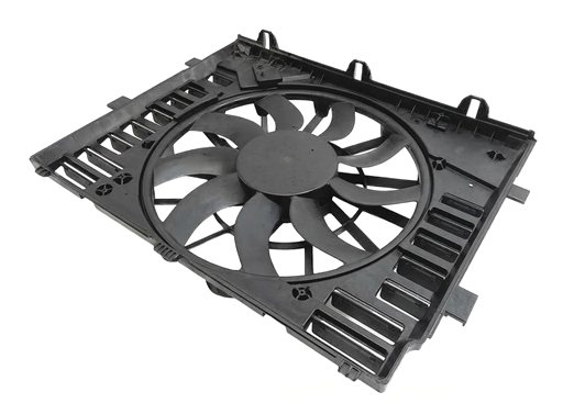 Thumbnail 4: 2011-2018 PORSCHE CAYENNE (958) 3.0L DIESEL & 4.8L ENGINE RADIATOR COOLING FAN