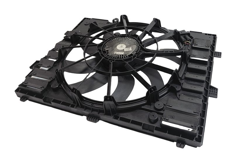 Thumbnail 6: 2011-2018 PORSCHE CAYENNE (958) 3.0L DIESEL & 4.8L ENGINE RADIATOR COOLING FAN
