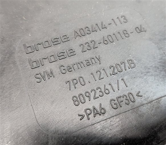 Thumbnail 8: 2011-2018 PORSCHE CAYENNE (958) 3.0L DIESEL & 4.8L ENGINE RADIATOR COOLING FAN
