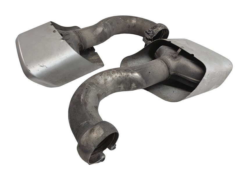 Thumbnail 4: 2011-2014 PORSCHE CAYENNE (958) 3.6L ENGINE MUFFLER PIPE EXHAUST TIP SET