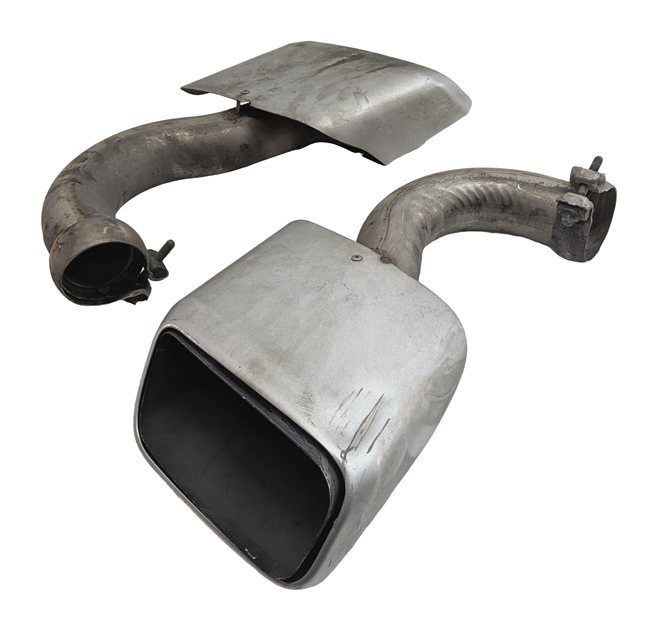 Thumbnail 5: 2011-2014 PORSCHE CAYENNE (958) 3.6L ENGINE MUFFLER PIPE EXHAUST TIP SET