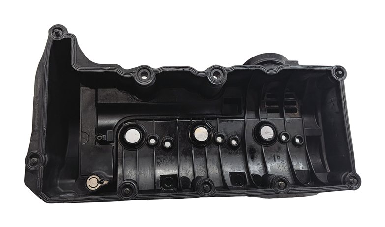 Thumbnail 6: 13-16 PORSCHE CAYENNE (958) 3.0L DIESEL (MCN.RB) LEFT DRIVER ENGINE VALVE COVER