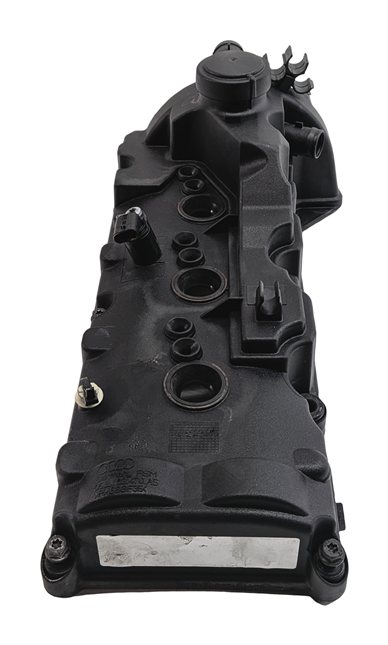 Thumbnail 3: 13-16 PORSCHE CAYENNE 958 3.0L DIESEL MCN.RB RIGHT PASSENGER ENGINE VALVE COVER