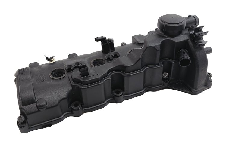 Thumbnail 4: 13-16 PORSCHE CAYENNE 958 3.0L DIESEL MCN.RB RIGHT PASSENGER ENGINE VALVE COVER