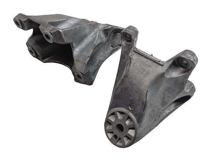 Thumbnail 3: 2014 PORSCHE CAYENNE (958) 3.0L DIESEL (MCB.RB) ENGINE MOTOR MOUNT BRACKET SET/2