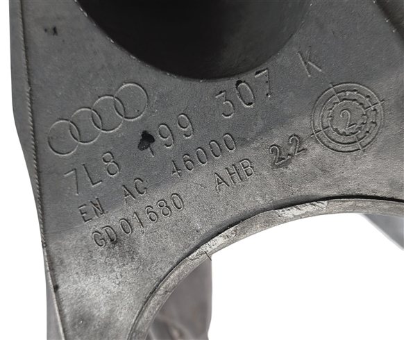 Thumbnail 9: 2014 PORSCHE CAYENNE (958) 3.0L DIESEL (MCB.RB) ENGINE MOTOR MOUNT BRACKET SET/2