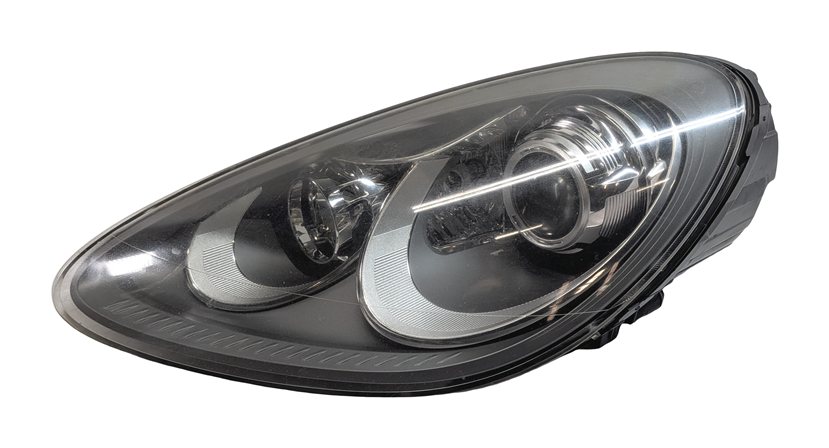 Thumbnail 3: 2011-2014 PORSCHE CAYENNE (958) LEFT FRONT DRIVER HID XENON HEADLIGHT LIGHT LAMP
