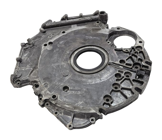 2014 PORSCHE CAYENNE (958) 3.0L DIESEL (MCB.RB) REAR ENGINE TIMING COVER PLATE