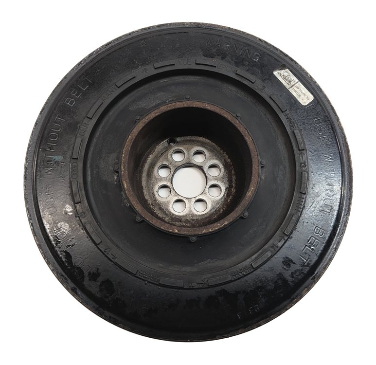 Thumbnail 2: 2013-2016 PORSCHE CAYENNE (958) 3.0L DIESEL ENGINE HARMONIC BALANCER PULLEY