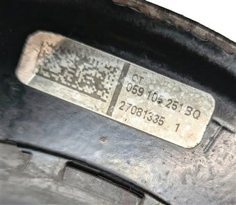 Thumbnail 5: 2013-2016 PORSCHE CAYENNE (958) 3.0L DIESEL ENGINE HARMONIC BALANCER PULLEY