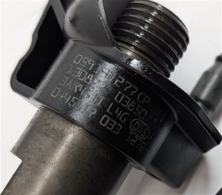 Thumbnail 7: 2013-2016 PORSCHE CAYENNE (958) 3.0L DIESEL ENGINE - FUEL INJECTOR SET-6