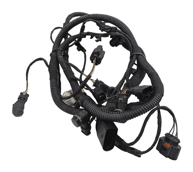Thumbnail 4: 2014 PORSCHE CAYENNE (958) FRONT PARK ASSIST PDC DISTANCE CONTROL SENSOR SET/4