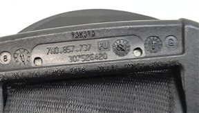 Thumbnail 6: 2014 PORSCHE CAYENNE (958) REAR LEFT SEAT SEATBELT RETRACTOR w/ PRETENSIONER