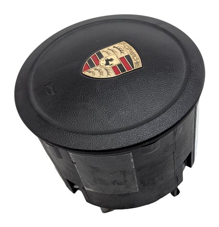 Thumbnail 3: 2011-2014 PORSCHE CAYENNE (958) DRIVER STEERING WHEEL SRS AIRBAG AIR BAG (Black)