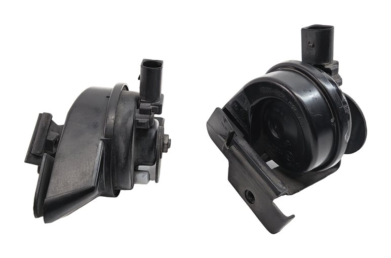 Thumbnail 3: 2011-2014 PORSCHE CAYENNE 958 HIGH & LOW TONE NOTE HORN SET/2