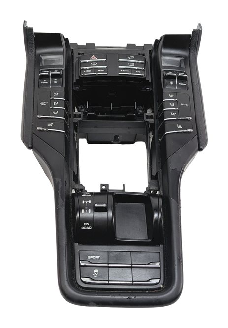 Thumbnail 2: 11-18 PORSCHE CAYENNE 958 FRONT A/C HEATER CLIMATE CONTROL 4 ZONE w/ HEATED SEAT