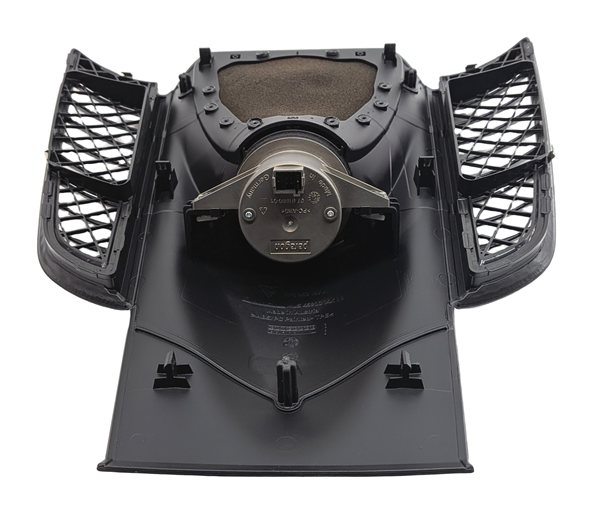 Thumbnail 5: 2014 PORSCHE CAYENNE (958) FRONT CENTER DASH SPEAKER GRILLE w/ CLOCK (Black)
