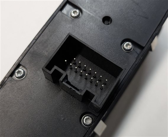 Thumbnail 5: 2013-2018 PORSCHE CAYENNE MACAN (958 95B) DRIVER DOOR WINDOW SWITCH (BLIND SPOT)