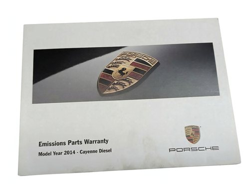 Thumbnail 9: 2014 PORSCHE CAYENNE (958) 3.0L DIESEL (MCB.RB) OWNERS MANUAL BOOKLET SET w/CASE
