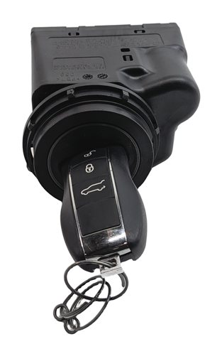 Thumbnail 2: 2011-2018 PORSCHE CAYENNE 958 IGNITION STARTER CYLINDER SWITCH w/KEY FOB