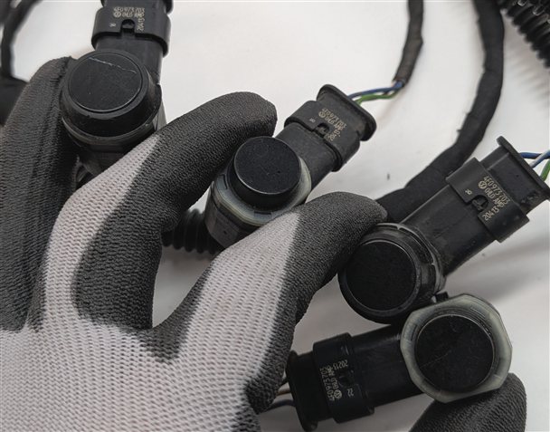 Thumbnail 5: 2014 PORSCHE CAYENNE (958) REAR PARK ASSIST PDC DISTANCE CONTROL SENSOR SET/4