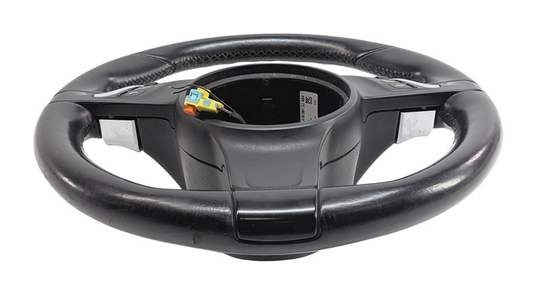 Thumbnail 2: 2011-2014 PORSCHE CAYENNE (958) MULTIFUNCTION LEATHER STEERING WHEEL (Black)