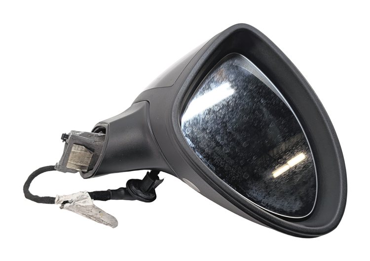 2011-2014 PORSCHE CAYENNE (958) RIGHT PFOLD AUTODIM BLIND SPOT MIRROR (Black)