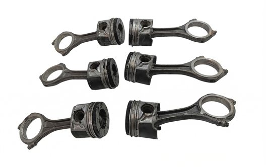 Thumbnail 2: 2013-2016 PORSCHE CAYENNE (958) 3.0L MCN.RB DIESEL ENGINE - PISTON SET-6