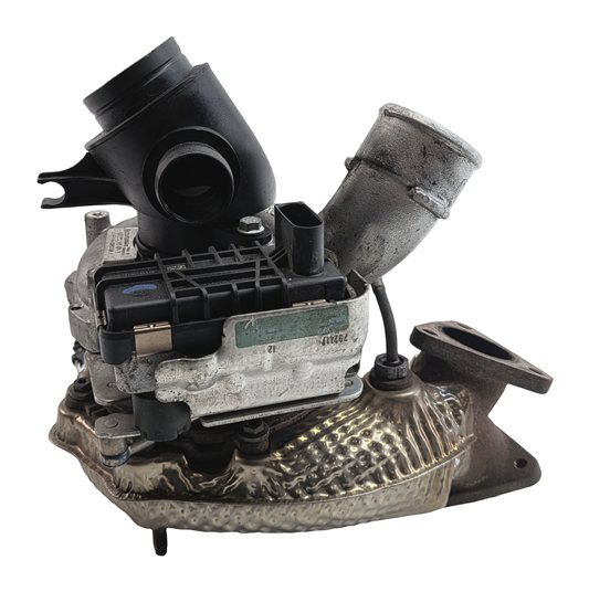 Thumbnail 2: 2013-2016 PORSCHE CAYENNE (958) 3.0L TURBO DIESEL ENGINE TURBOCHARGER ASSEMBLY