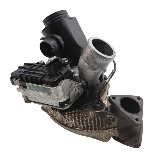 Thumbnail 3: 2013-2016 PORSCHE CAYENNE (958) 3.0L TURBO DIESEL ENGINE TURBOCHARGER ASSEMBLY