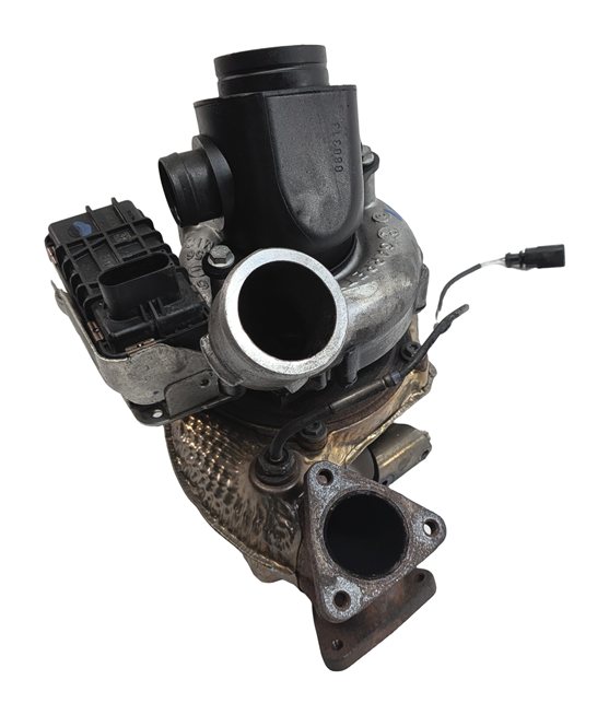 Thumbnail 4: 2013-2016 PORSCHE CAYENNE (958) 3.0L TURBO DIESEL ENGINE TURBOCHARGER ASSEMBLY